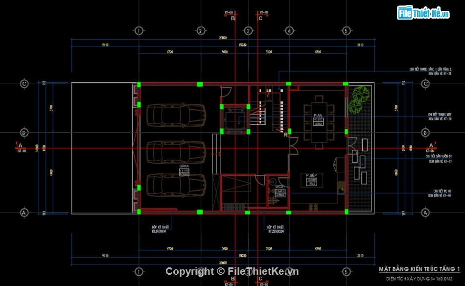 Nhà phố đẹp 4 tầng,Nhà phố 3 tầng 10x16m,Nhà 4 tầng 10x16m,Autocad nhà phố 4 tầng,Bản vẽ nhà phố 4 tầng